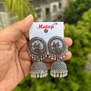 Radha Krishna jhumkas