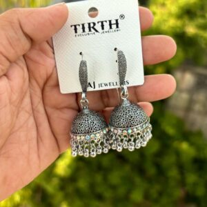 Traditional hooks jhumkas