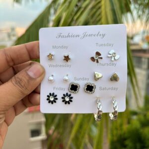 Stud cards 7 pair