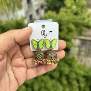Butterfly jhumka Earring