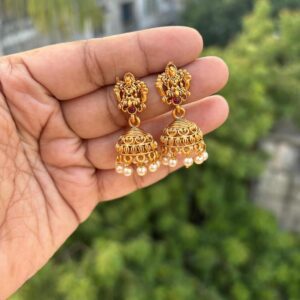 Golden godness earring