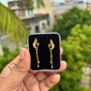 Golden earrings