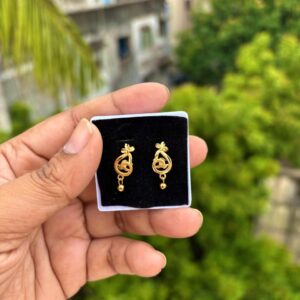 Golden earrings