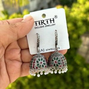 Traditional hooks jhumkas