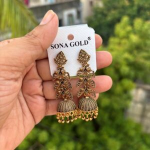 Golden earrings