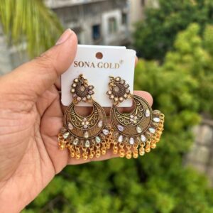 Golden earrings
