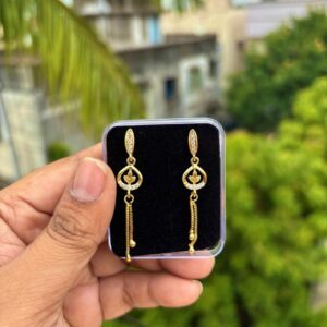 Golden earrings