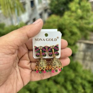 Butterfly jhumka Earring