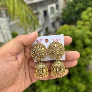 Golden jhumka