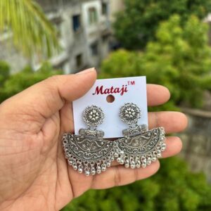 Oxidised earrings