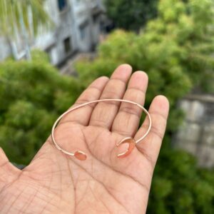 Rose gold bracelet adjustable