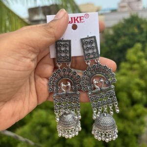 Oxidised earrings