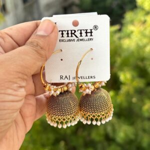 Hoops jhumkas