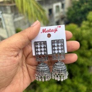 Oxidised jhumka