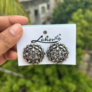 Oxidised earrings