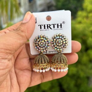 Golden jhumka