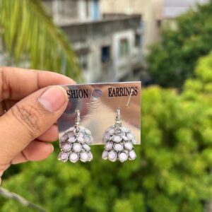 Prettiest sliver hooks earrings