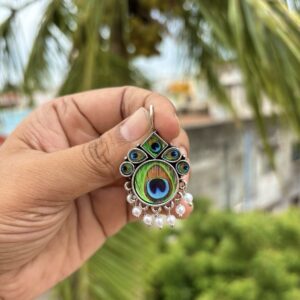 Peacock pattern hooks