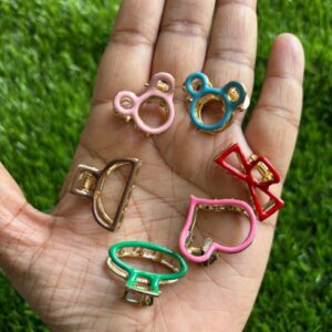 Hair clips small (6 pair )