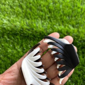 Dual shade hair clip